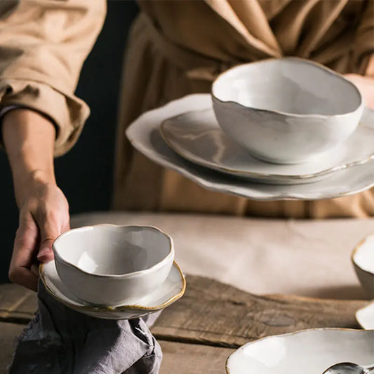 Artistic Porcelain Dinner Set